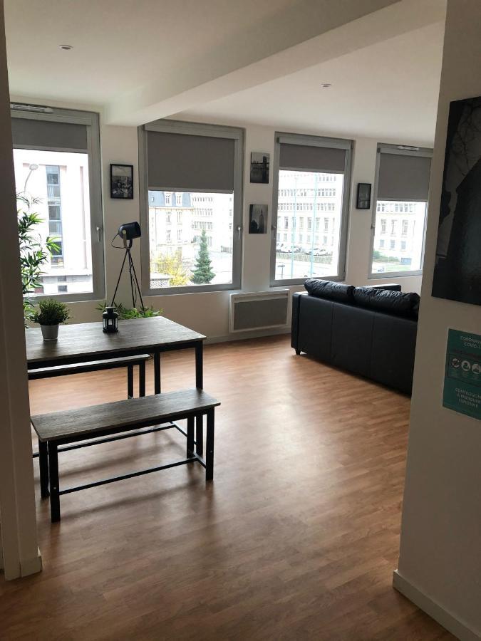 Апартаменты Hyper Centre - Wifi Fibre Gratuit - Jergweloh - Le New Yorkais Кан Экстерьер фото