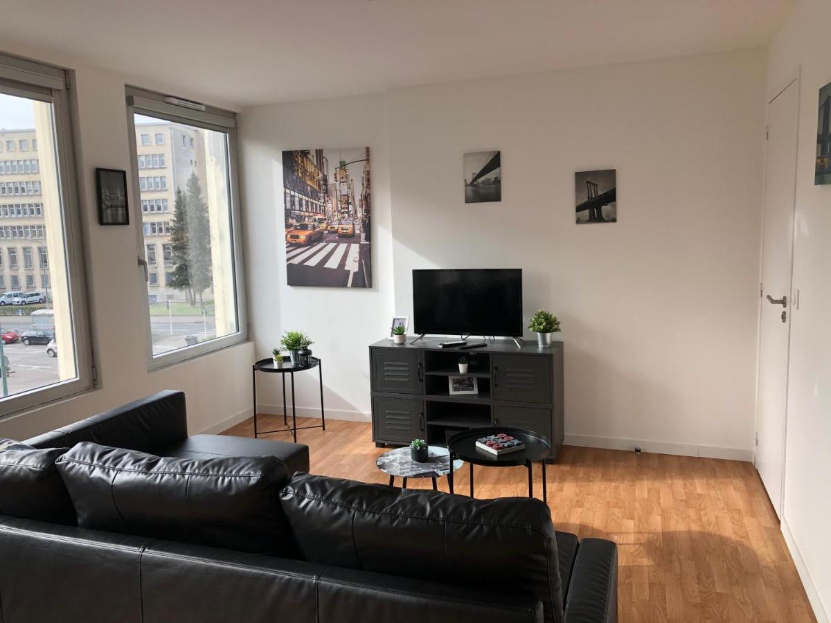 Апартаменты Hyper Centre - Wifi Fibre Gratuit - Jergweloh - Le New Yorkais Кан Экстерьер фото