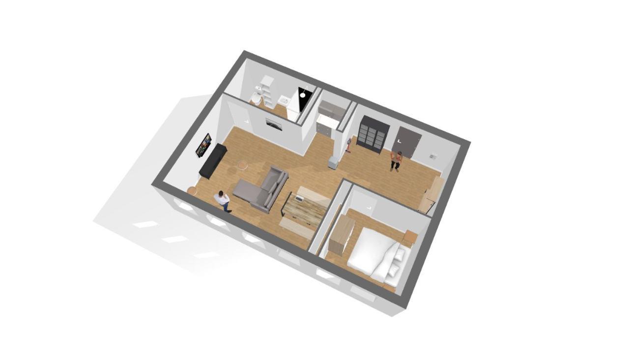Апартаменты Hyper Centre - Wifi Fibre Gratuit - Jergweloh - Le New Yorkais Кан Экстерьер фото